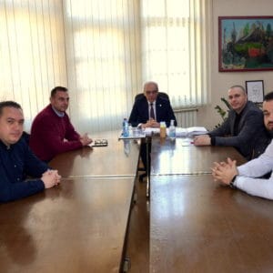 Градоначалникот Јаневски одржа состанок со кординаторите на советничките групи на СДСМ и ВМРО ДПМНЕ