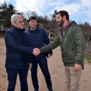 Градоначалникот Јаневски ги посети населените места Дорломбос и Мемешли