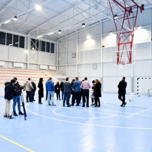 Пуштена во употреба новата спортска сала во ООУ „Никола Вапцаров“