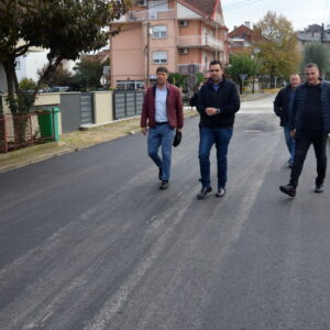 Денеска се асфалтираше улицата „Киро Абрашев“