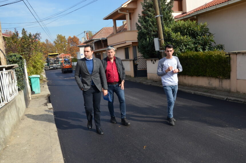 Денеска се асфалтира на улицата „Тодор Циповски Мерџан“