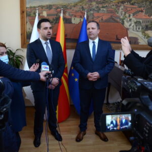 Градоначалникот Костадинов одржа работна средба со министерот Спасовски