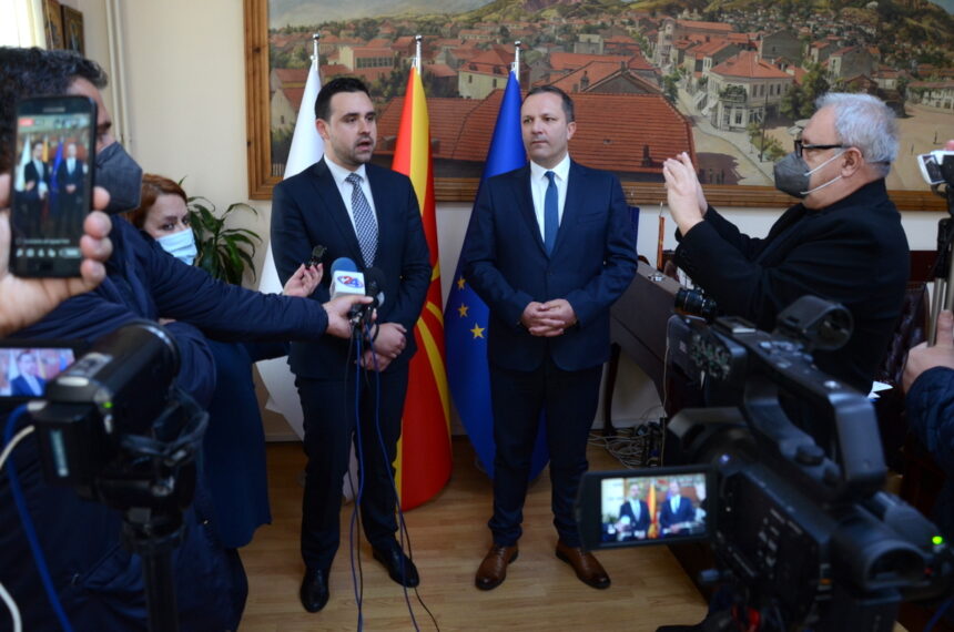Градоначалникот Костадинов одржа работна средба со министерот Спасовски