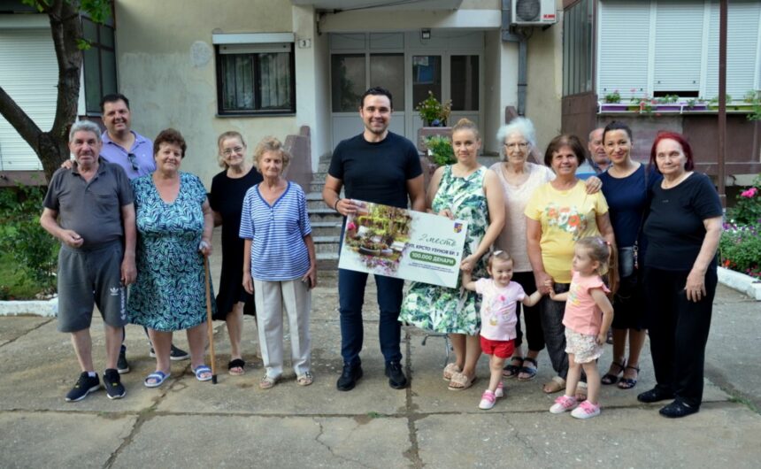 Градоначалникот Костадинов ги врачи наградите за најубаво уредени дворови