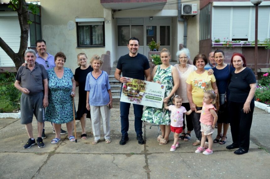 Градоначалникот Костадинов ги врачи наградите за најубаво уредени дворови