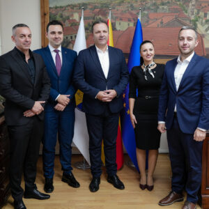 Градоначалникот Костадинов денеска беше домаќин на министерот Спасовски