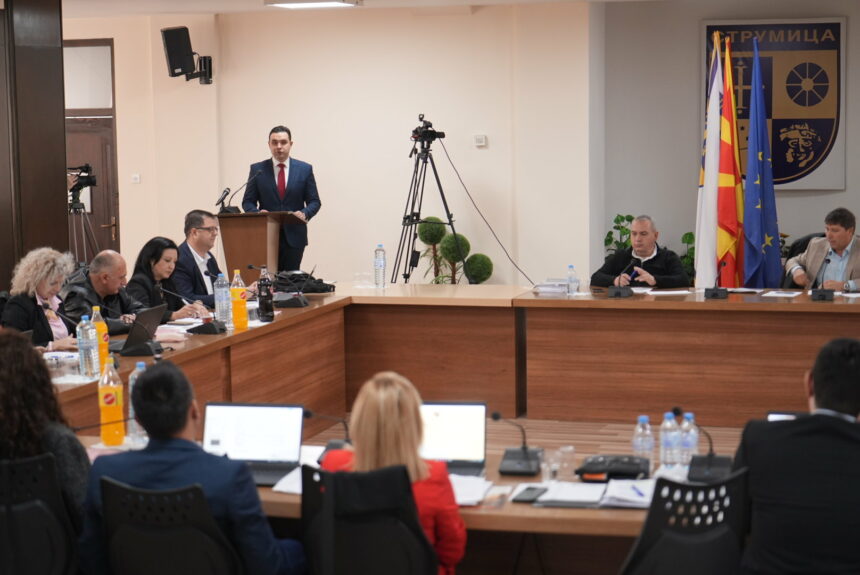 Се одржа 30-та седница на Советот на општина Струмица