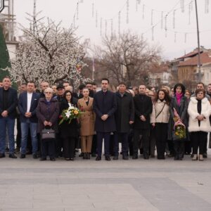 Општина Струмица го одбележа денот на раѓањето на македонскиот револуционер Гоце Делчев