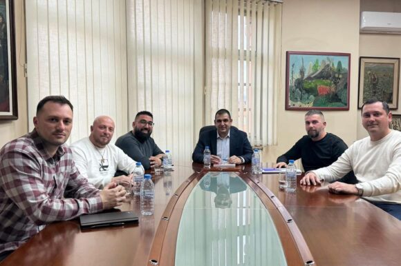 Работна средба со претставници на Фудбалскиот клуб Тиверија