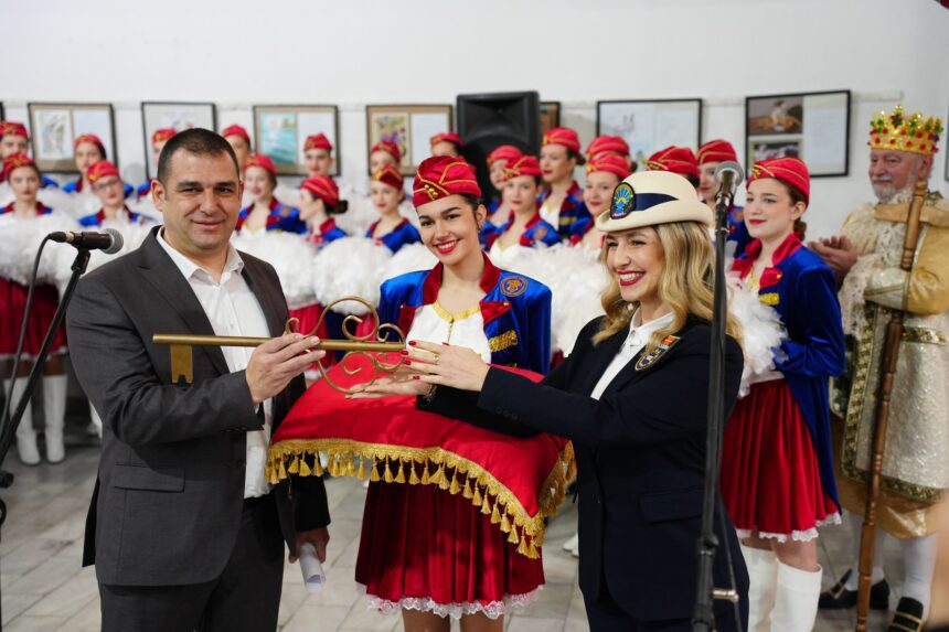 Завршија осумдневните карневалски свечености – вратен клучот на градот Завршија осумдневните карневалски свечености – вратен клучот на градот