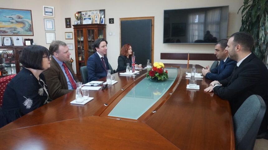 Амбасадорот на Велика Британија, Метју Лосон, во официјална посета на Општина Струмица