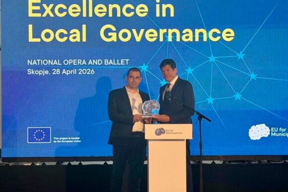 Општина Струмица наградена за проектот „Вело Струмица“