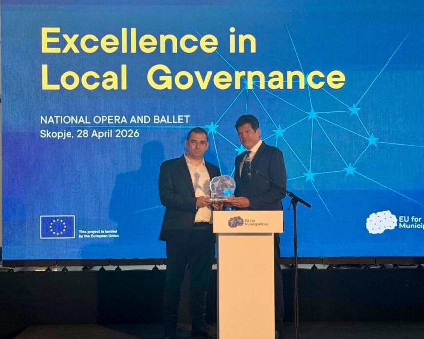 Општина Струмица наградена за проектот „Вело Струмица“