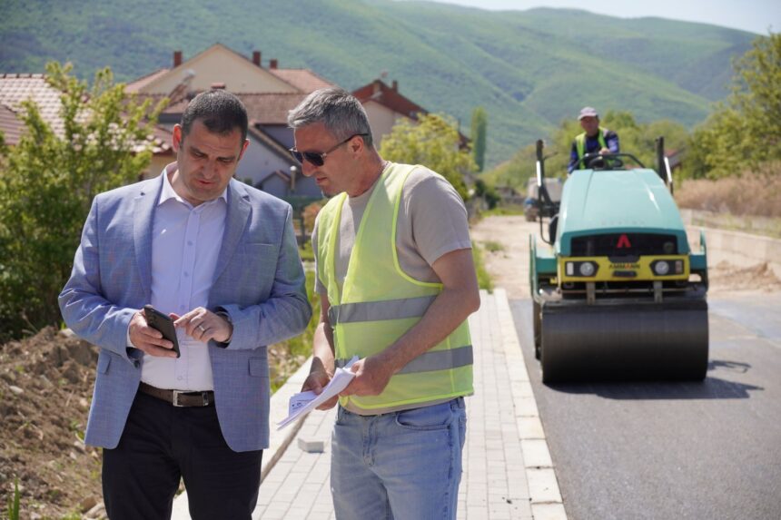 Во тек изградбата на улицата „23-ти Октомври“ – значајна врска за побрз сообраќај во Струмица