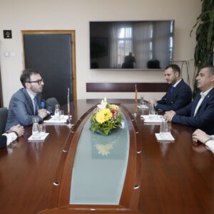 Работна средба во Општина Струмица со италијанскиот амбасадор Паоло Палминтери